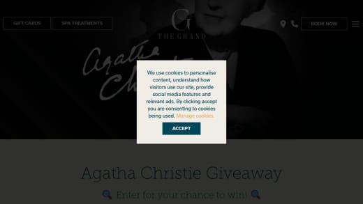 Agatha Christie Suite Getaway