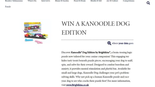 Kanoodle Dog Edition Puzzle