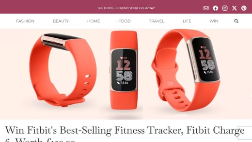 Fitbit Charge 6 Fitness Tracker