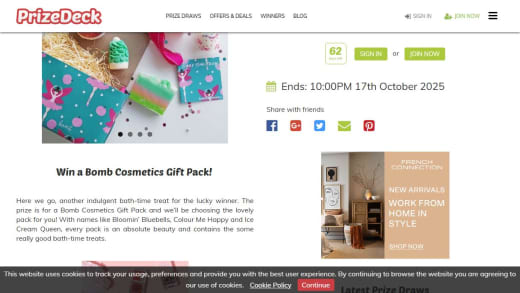 Bomb Cosmetics Gift Pack