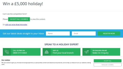 Holiday Voucher