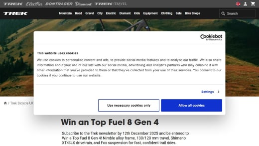 Trek Top Fuel 8 Gen 4 Bicycle