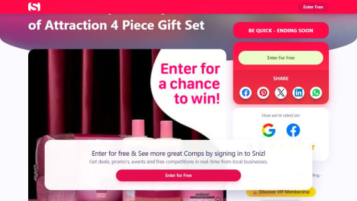 Soap & Glory Scents Of Attraction Gift Set
