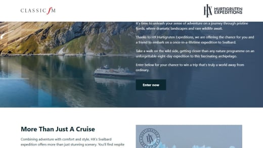 Win Svalbard Cruise For Two Svalbard Cruise For Two