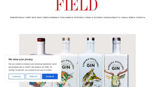 Kinrara Artist Edition Gins Collection