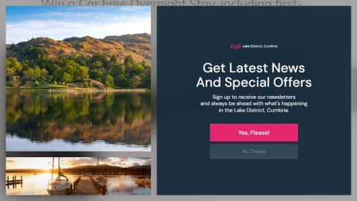 Lake District Overnight Stay Package