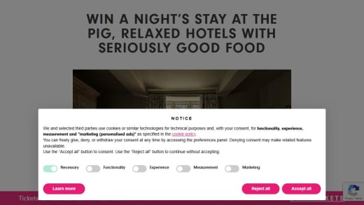 Night's Stay at The Pig