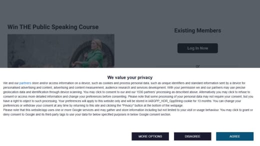 Public Speaking Course
