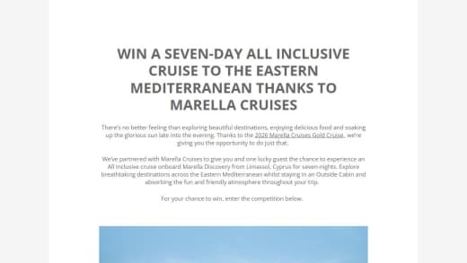 Seven-Day All-Inclusive Cruise