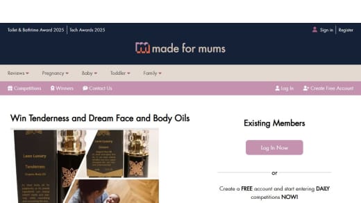 Tenderness And Dream Face And Body Oil Set