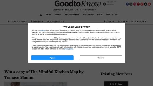 Mindful Kitchen Map
