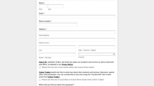 Cotton Traders Voucher