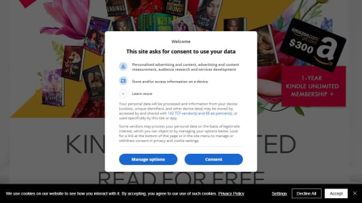 Amazon Voucher And Kindle Unlimited Membership