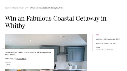 Three-Night Self-Catering Apartment Stay