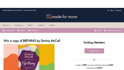 Book Birthing By Davina Mccall