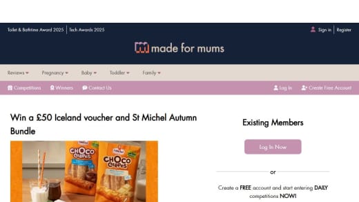 Iceland Voucher And St Michel Autumn Bundle