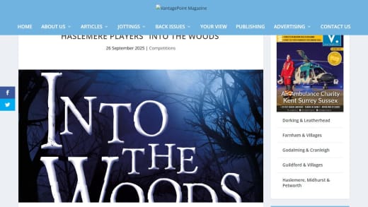 Tickets To Opening Night Of Into The Woods