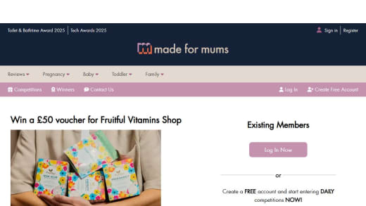 Fruitful Vitamins Shop Voucher