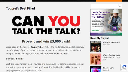 Cash Prize for Toupret's Best Filler
