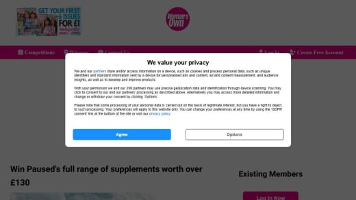 Full Range of Paused Supplements