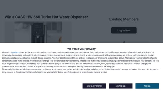 Caso HW 660 Turbo Hot Water Dispenser