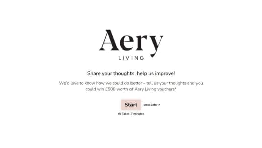 Aery Living Vouchers