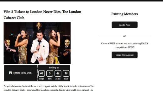 London Never Dies Gold Experience Tickets