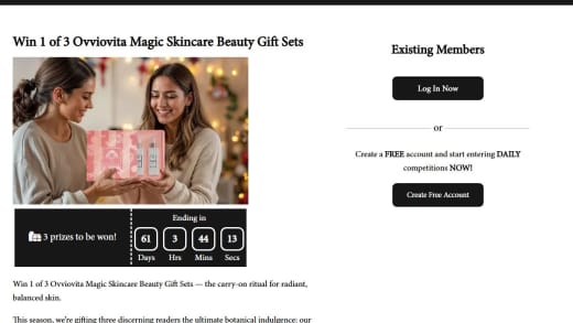 Ovviovita Magic Skincare Beauty Gift Set