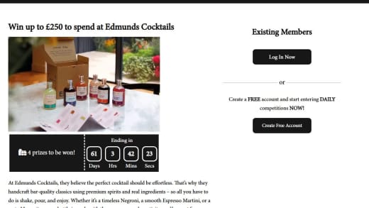 Edmunds Cocktails Voucher