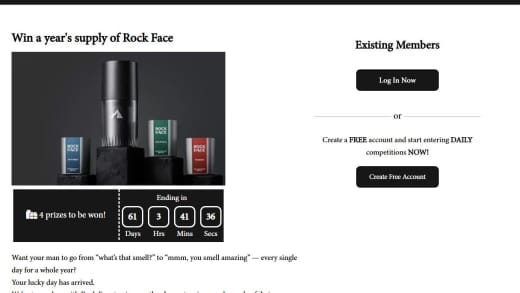 Year's Supply of Refillable Deodorant
