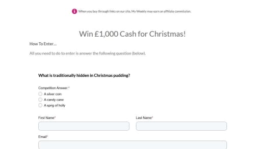 Cash Prize