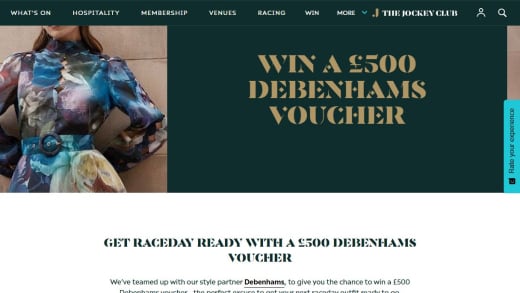Debenhams Voucher