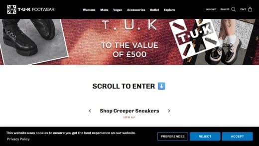 One Year Supply of T.U.K Shoes