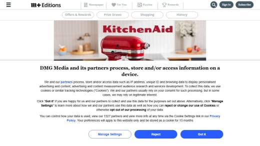 Kitchenaid Artisan Tilt-Head Stand Mixer