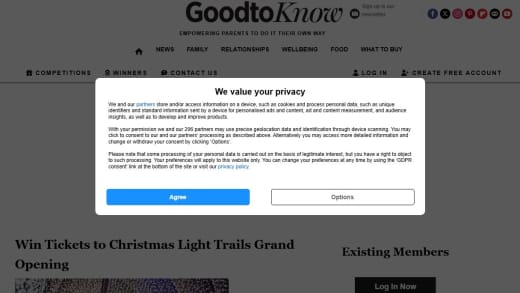 Christmas Light Trail Tickets