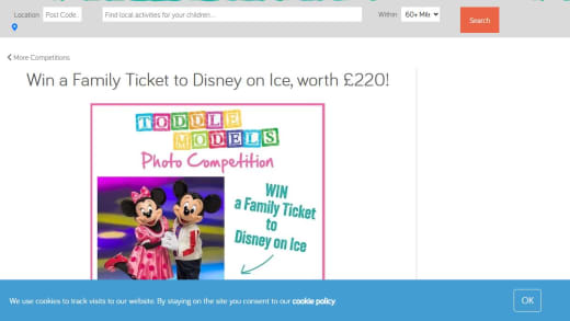 Family Ticket to Disney On Ice