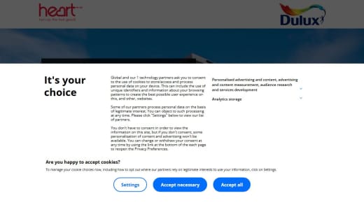 Cash and Dulux Paint Voucher