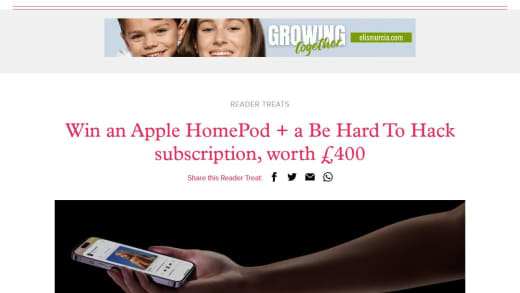 Apple Homepod and Online Safety Subscription Bundle