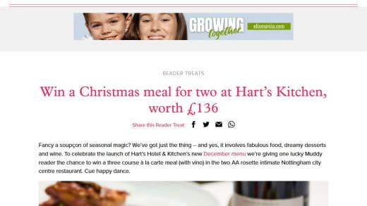Christmas Meal For Two At Hart's Kitchen