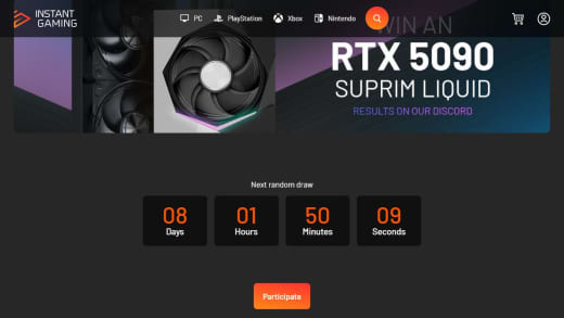 MSI Suprim Liquid RTX 5090 Graphics Card