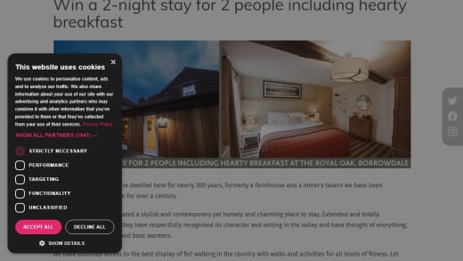 Two-Night Stay for Two with Breakfast