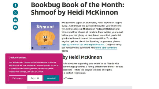 Shmoof Book by Heidi McKinnon