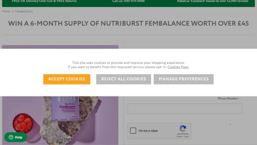 6-Month Supply Of Nutriburst Fembalance Gummies