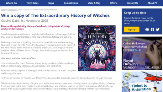 Copy of The Extraordinary History of Witches