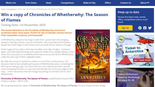 Chronicles Of Whetherwhy: The Season Of Flames Book Copy
