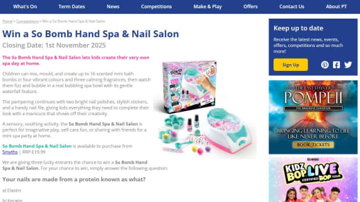So Bomb Hand Spa and Nail Salon Set