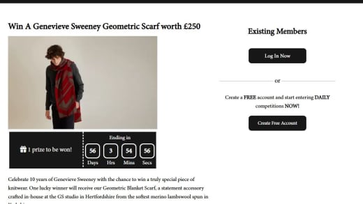 Geometric Scarf