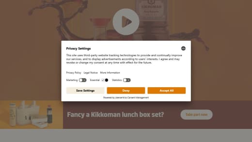 Kikkoman Lunch Box Set