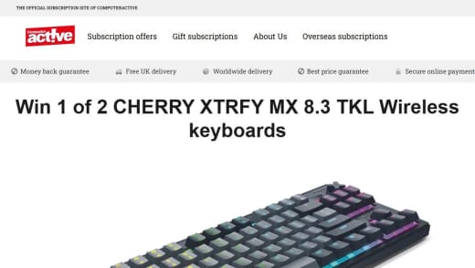Cherry Xtrfy Mx 8.3 Tkl Wireless Keyboard