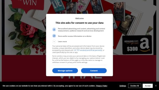 Amazon Gift Card and Ebooks